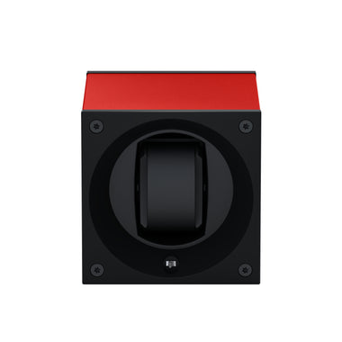 Masterbox 1 montre Aluminium Rouge : écrin rotatif pour montre automatique