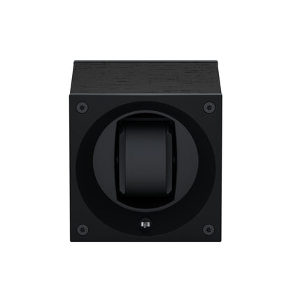 Masterbox 1 montre Bois Wengé Noir : écrin rotatif pour montre automatique