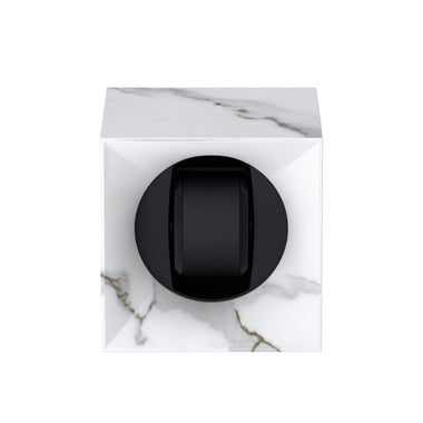 Startbox 1 montre Metamorphik Blanc Carrare : écrin rotatif pour montre automatique