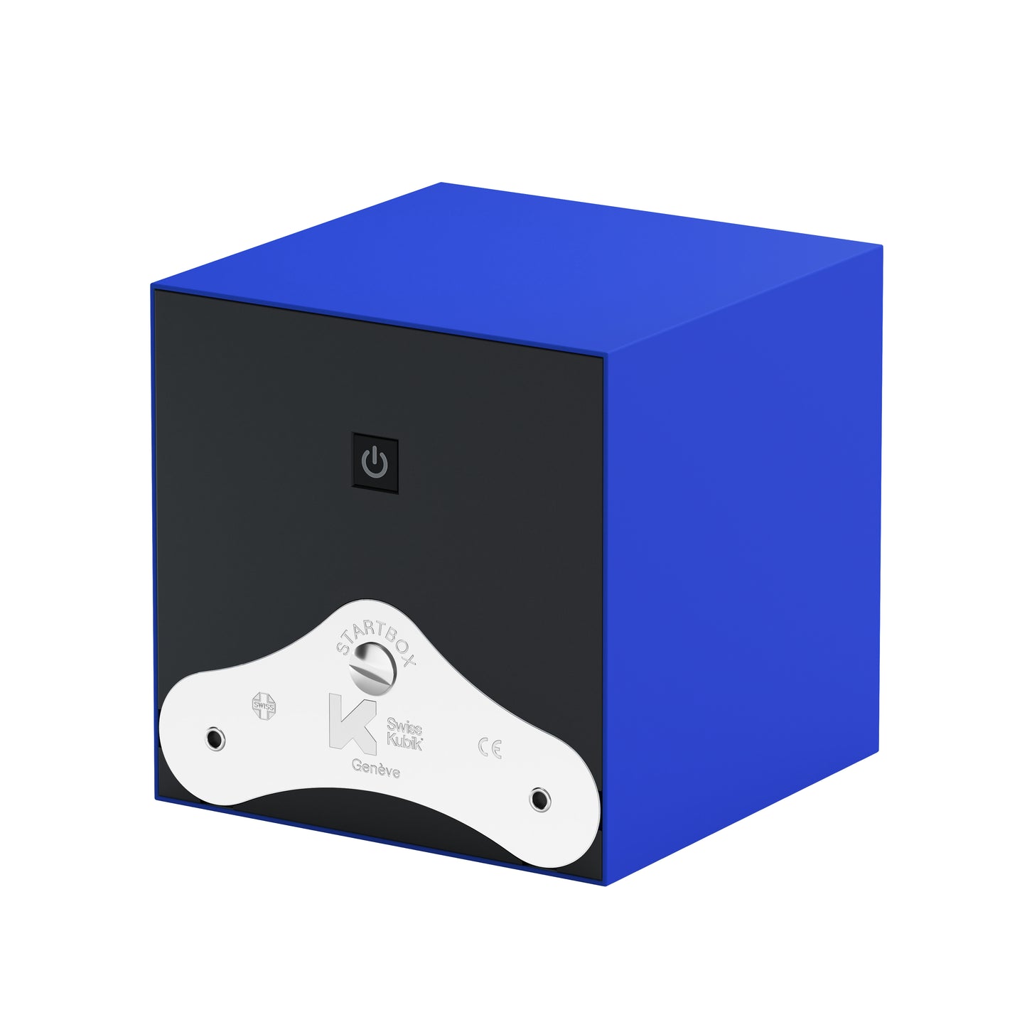 SwissKubik : remontoir montre automatique Startbox Soft Touch Bleu 1 montre