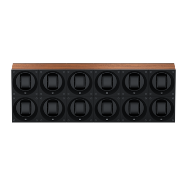 Masterbox 12 montres Bois Chêne : écrin rotatif pour montre automatique