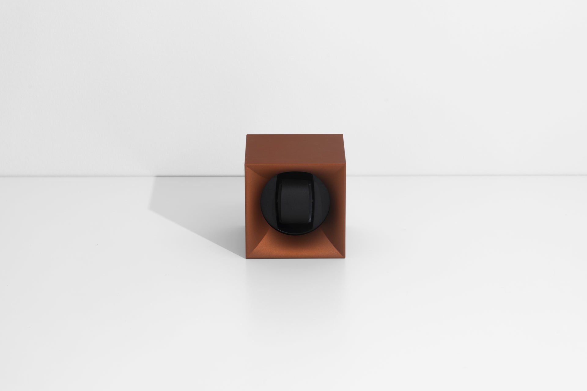 Startbox Bronze : écrin rotatif pour montre automatique design