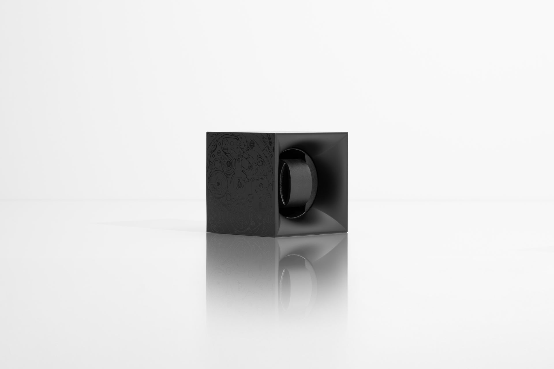 SwissKubik Startbox Soft Touch : remontoir montre automatique noir
