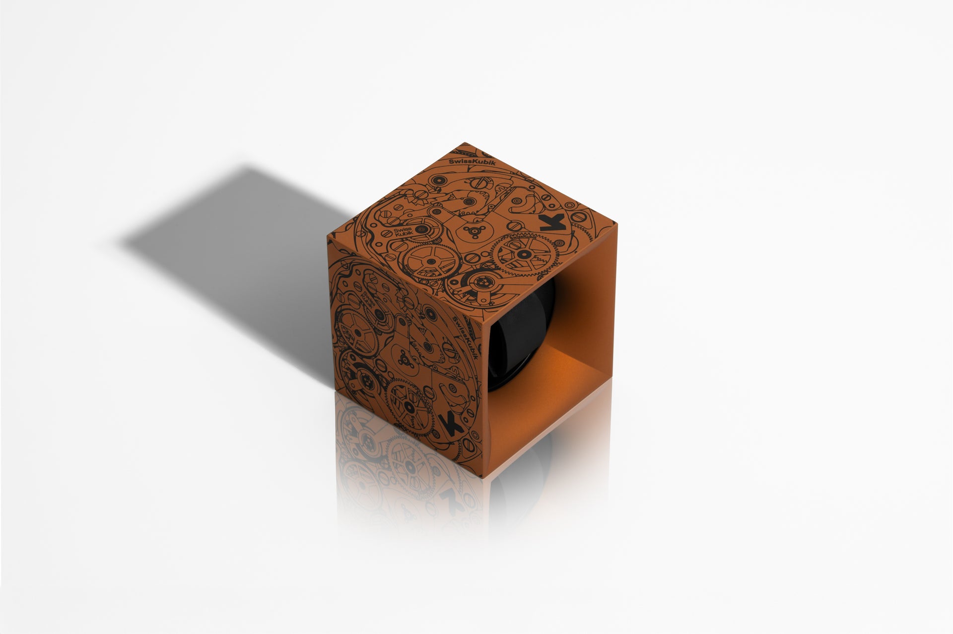SwissKubik Startbox Soft Touch : remontoir montre automatique bronze