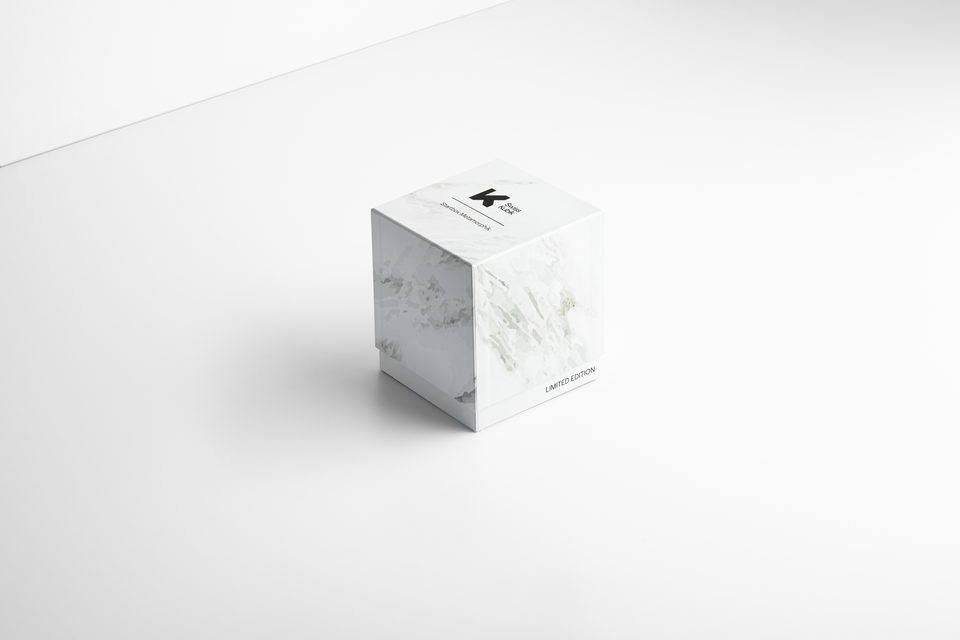 Ecrin rotatif pour montre automatique : Startbox Matamorphik blanc