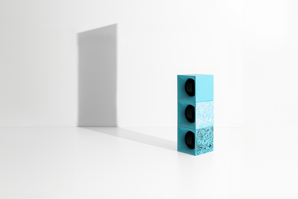 Startbox : remontoir pour montre automatique Soft Touch turquoise