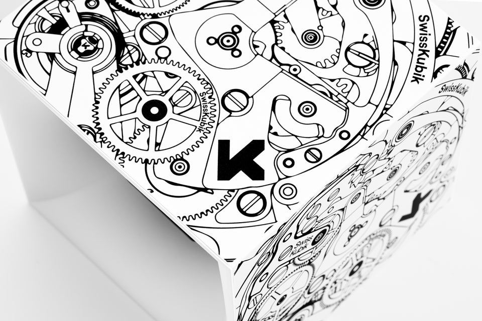 Startbox : remontoir pour montre automatique blanc mouvement noir