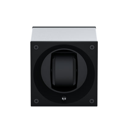 Masterbox 1 montre Aluminium Brossé : écrin rotatif pour montre automatique