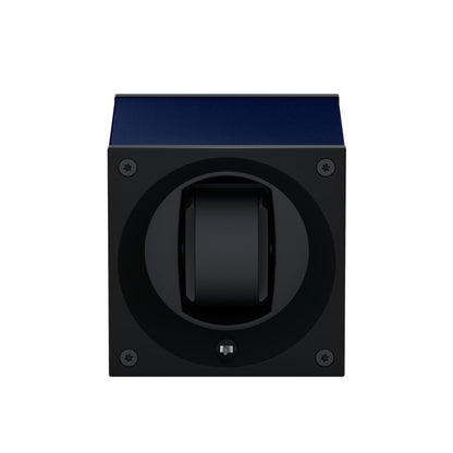 Masterbox 1 montre Aluminium Bleu Marine : écrin rotatif pour montre automatique