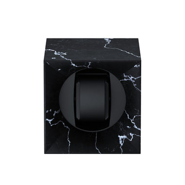 Startbox 1 montre  Metamorphik Noir Marquina : écrin rotatif pour montre automatique