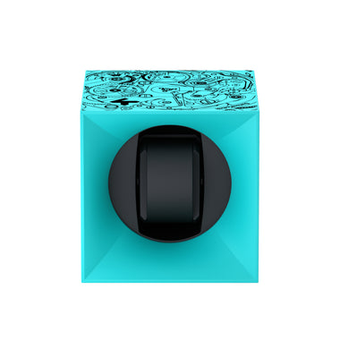Remontoir montre automatique : Startbox 1 montre Soft Touch Turquoise